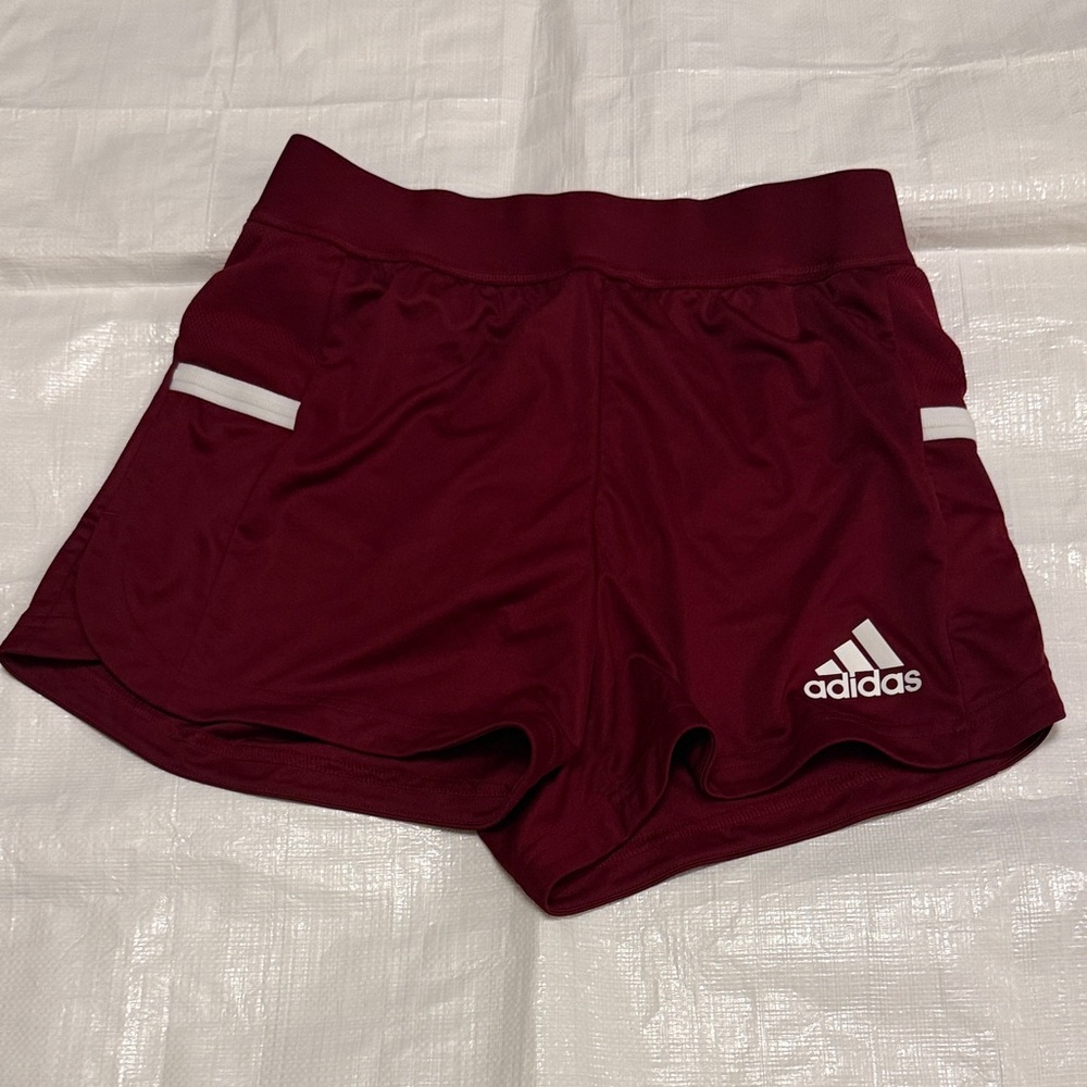Adidas Men’s Maroon Athletic Shorts
